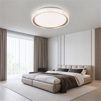 Apliqa Lucento Gold 120 Watt Plafonyer Led Avize