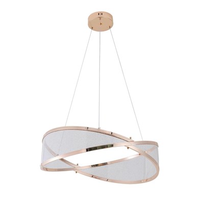 Apliqa Natura 60lık Yuvarlak Gold Salon Sarkıt Led Avize