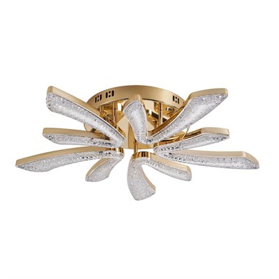 Apliqa Quinn 10lu Gold 80 Watt Plafonyer 3 Renkli Led Avize