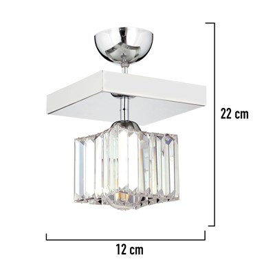 Apliqa Ri̇vi̇a Krom Kaplama Plafonyer Taşli Salon Avi̇ze