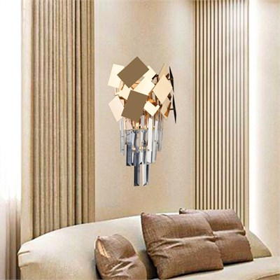 Apliqa Roshan Modern Gold Tasarım Salon Koridor Ledli Salon Aplik