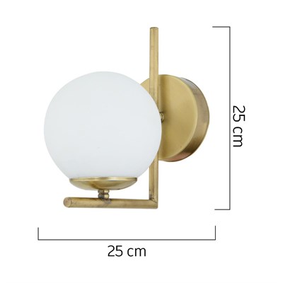 Apliqa Sara Eskitme Duvar Lambası Yatak Odası-yatak Başı-banyo İçin Modern Aplik