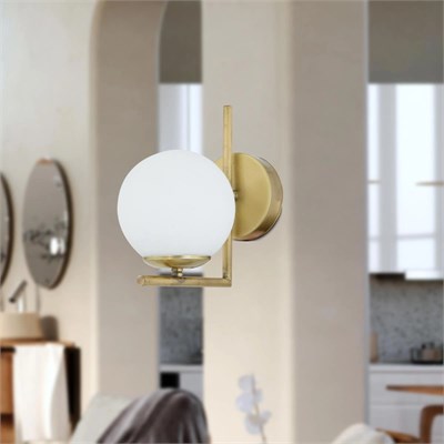 Apliqa Sara Eskitme Duvar Lambası Yatak Odası-yatak Başı-banyo İçin Modern Aplik