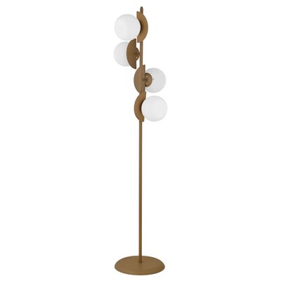 Apliqa Semiluna Eskitme 4lü Beyaz Camlı Lambader
