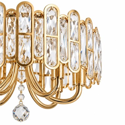 Apliqa Tortes 50lik Gold Kristal Taşlı Avize