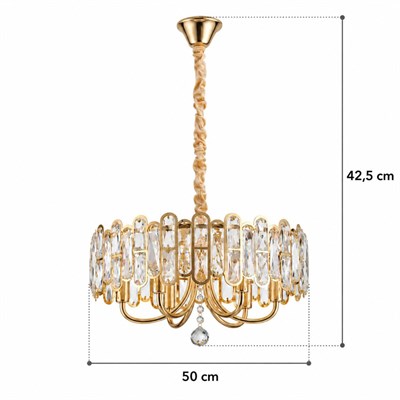 Apliqa Tortes 50lik Gold Kristal Taşlı Avize