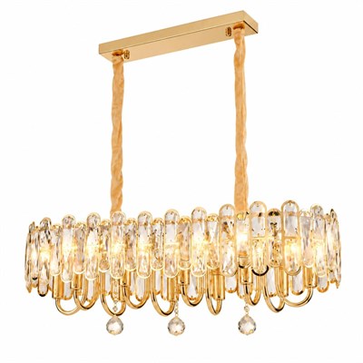 Apliqa Tortes 80lik Gold Kristal Taşlı Avize
