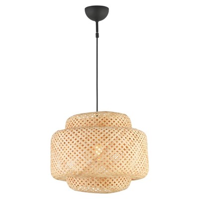 Apliqa Trudy Tekli Rattan Modern Tasarım Oturma Odası Avize
