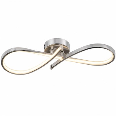 Apliqa Vetto Krom 38 Watt Plafonyer 3 Renkli Ledli Modern Mutfak Banyo Led Salon Sarkıt Avize