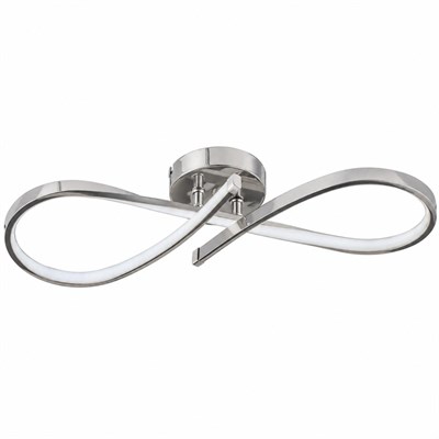 Apliqa Vetto Krom 38 Watt Plafonyer 3 Renkli Ledli Modern Mutfak Banyo Led Salon Sarkıt Avize