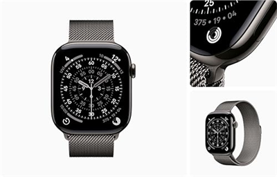 Apple Watch Series 11 GPS + Cellular 46 mm Gümüş Rengi Alüminyum Kasa Akıllı Saat ve Sis Moru Spor Kordon - S/M. Uyku Skoru,