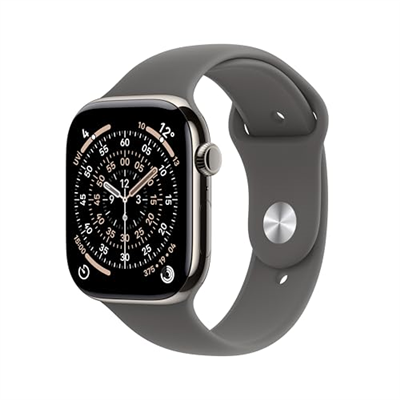 Apple Watch Series 11 GPS + Cellular 46 mm Gümüş Rengi Alüminyum Kasa Akıllı Saat ve Sis Moru Spor Kordon - S/M. Uyku Skoru,