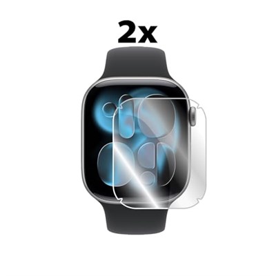 Apple Watch Series 11/10 (46mm) ile uyumlu IPG HydroGel Ekran Koruyucu (2 Adet) - Seçenekler: Series 11-10 [46mm], Privacy - Watch Ultra 3, Watch Ultra 3...
