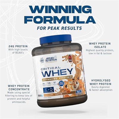Applied Nutrition Applied Critical Whey Salted Caramel 2 Kilogram