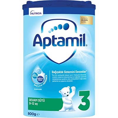 Aptamil 3 Devam Sütü 800g + 250g 9-12 Ay