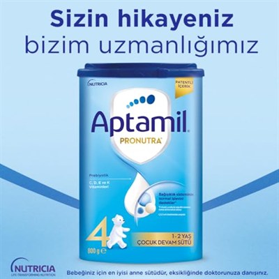 Aptamil 3 Prebiyotikli Devam Sütü 1200 Gr