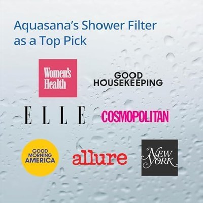 Aquansa Duschfilter AQ4100 – Çıkarılabilir bist% 91 klor ve Chloramine