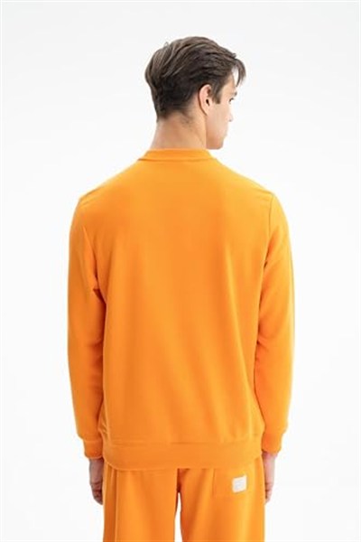 Ar-ma Erkek Bisiklet Yaka Sweatshirt Basic Baskisiz Cepsiz Örme Kumaş Regular Fit%75 Pamuk%25 Polyester 30/1 3 İplik Şardonsuz K26124601401