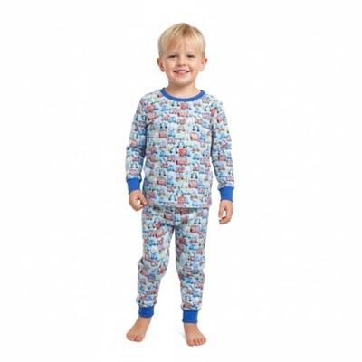 Arabalı Çocuk Pijama Takımı