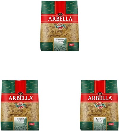 Arbella Kelebek 500 gr 3lü paket