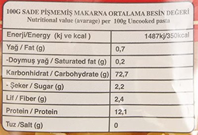 Arbella Midye Makarna, 500 gr