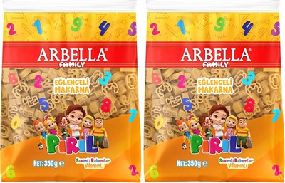 Arbella Pırıl Sevimli Rakamlar Vitaminli Makarna 350 g
