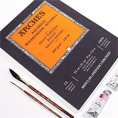 Arches Suluboya Defteri , 23X 31Cm, 12 Sayfa, 300Gr