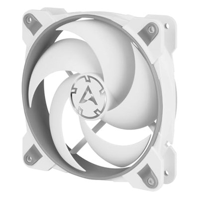 ARCTIC BioniX P120 PC fanı, 120 mm oyun kasası fanı, PWM PST paylaşım fonksiyonu, statik basınç için optimize edilmiştir, soğutucu, RPM senkronizasyonu, 200-2100 RPM - gri/beyaz
