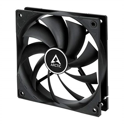 ARCTIC F12, 120MM 4pin Pwm, 1350 Rpm, Siyah Kanat Siyah Çerçeve Kasa Fanı (AR-ACFAN00203A)