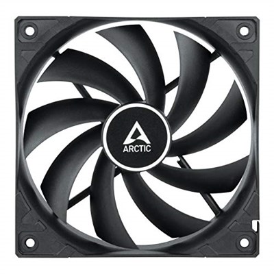 ARCTIC F12, 120MM 4pin Pwm, 1350 Rpm, Siyah Kanat Siyah Çerçeve Kasa Fanı (AR-ACFAN00203A)