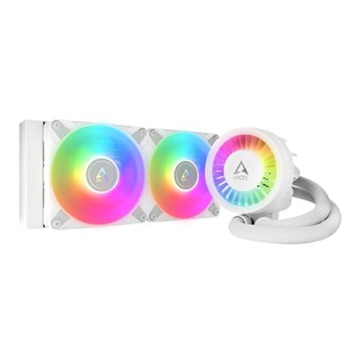 Arctic Liquid Freezer III - 240 A-RGB Intel/AMD Uyumlu, 240mm Radyatörlü, 2x12cm P12 PWM Fanlı, Sıvı İşlemci Soğutucu Beyaz (AR-ACFRE00150A)