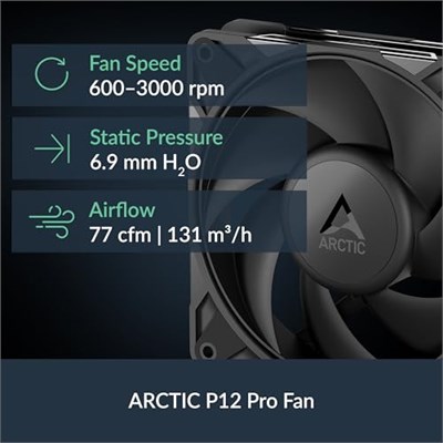 Arctic Liquid Freezer III Pro 240 Intel/AMD Uyumlu, 240mm Radyatörlü, 2x12cm P12 PRO PWM Fanlı, Sıvı İşlemci Soğutucu Siyah (ACFRE00178A)