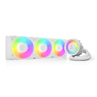 Arctic Liquid Freezer III Pro 360 A-RGB White Intel/AMD Uyumlu, 360mm Radyatörlü, 3x12cm P12 PRO A-RGB PWM Fanlı, Sıvı İşlemci Soğutucu Beyaz (ACFRE00188A)