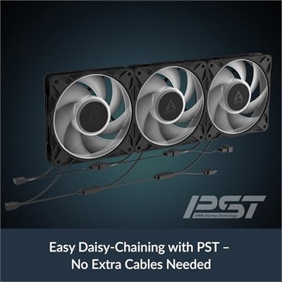 Arctic P12 Pro ARGB 120mm 3000RPM 77CFM Yüksek Performans Kasa Fanı (ACFAN00309A)