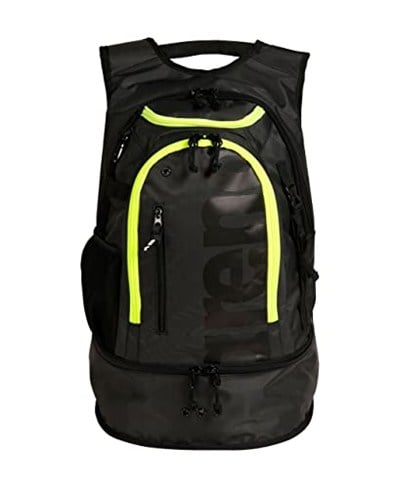Arena Fastpack 3.0 Unisex Yetişkin Sırt Çantası, Koyu Duman Rengi, NEON_Sarı, NS