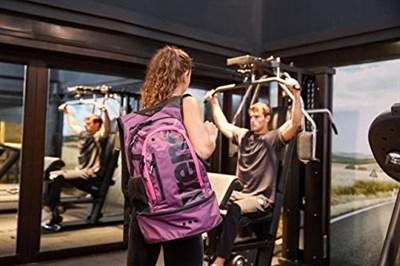 Arena Fastpack 3.0 Unisex Yetişkin Sırt Çantası, Koyu Duman Rengi, NEON_Sarı, NS