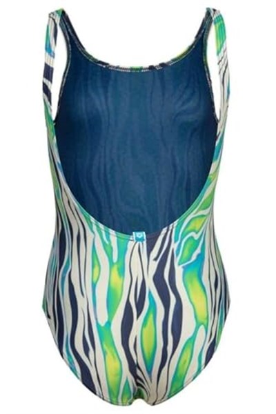 ARENA GIRLS ARENA WATER PRINT SWIMSUIT ONE PIECE Mayo, ZEBRA, 14-15
