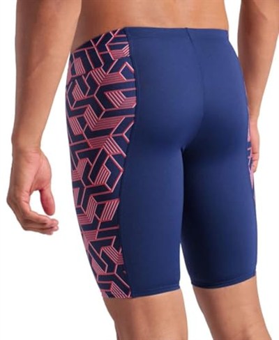 ARENA Mens Arena Swım Jammer/Navy-Red Erkek Mayosu