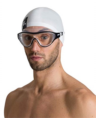 ARENA The One Mask Anti-Fog Schwimmmaske für Erwachsene, Schwimmmaske mit Großen Gläsern, UV-Schutz, Selbstjustierender Nasensteg, Orbit-Proof Dichtungen
