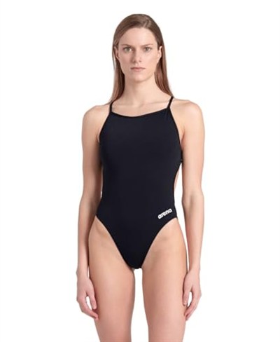 Arena WOMENS SWIMSUIT LACE BACK SOLID MAYO Kadınlar