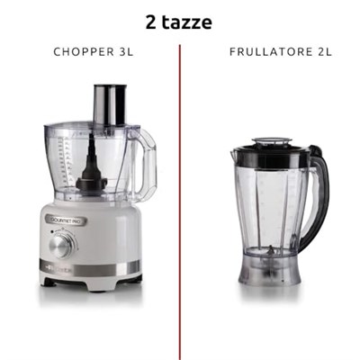 Ariete Gourmet Pro Moderna Mutfak Robotu Beyaz 1782/01