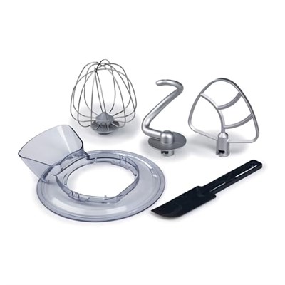 Ariete Moderna Mutfak Şefi Siyah Gri 1589/02 - Döküm Gövde, Planet Mikser Yoğurma Makinesi, 1600 Watt, 11 hız, 5,5 Lt Paslanmaz Çelik Hazne, Sıçrama Önleyici Kapak, 3 Hazne Aparat