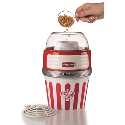 Ariete Party Time Servis Mısır Patlatma Makinesi - Kırmızı