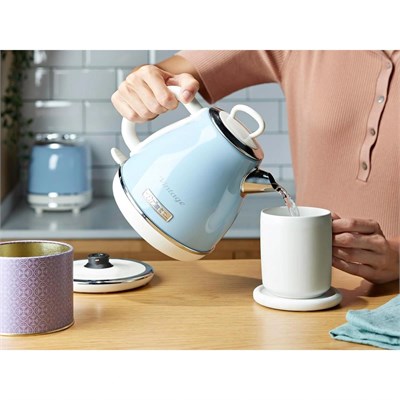 Ariete Vintage 1l Su Isıtıcı -mavi
