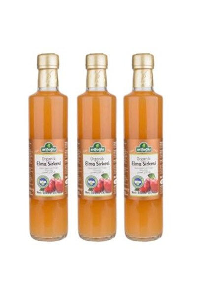 Arifoğlu Organik Elma Sirkesi 500Ml (2 Adet)