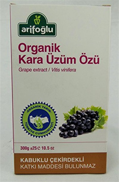 Arifoğlu Organik Kara Üzüm Özü 300g