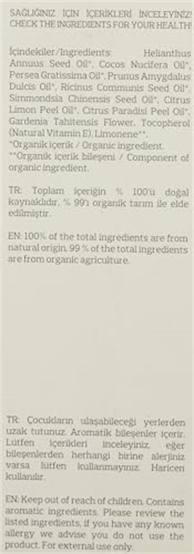 Arifoğlu Organik Saç Bakım Yağı 1 Paket 100ml