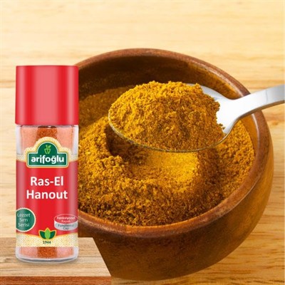 Arifoğlu Ras El Hanout Baharatı 45g - Geleneksel Fas Karışımı, Yemeklere Özgün Lezzet Katın, Doğal ve Taze | Arifoğlu Ras-El Hanout Spice 45g - Traditional Moroccan Blend, Natural and Fresh
