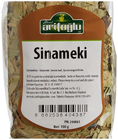 Arifoğlu Sinameki Yaprağı 100 Gr
