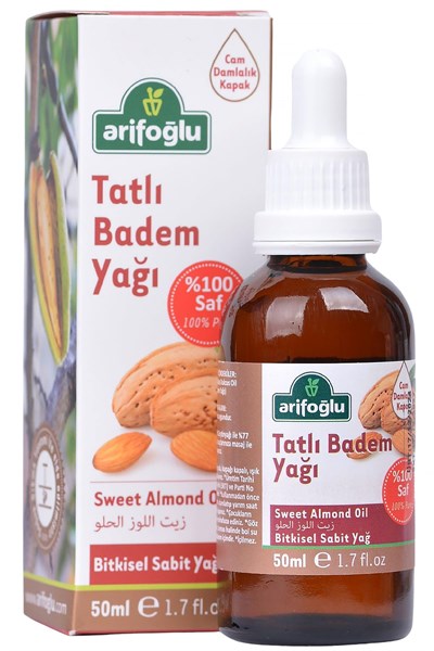 Arifoğlu Tatlı Badem Yağı 50ml - Seçenekler: 50 ml, 250 ml